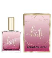 queensunited Kati Domino Eau de Parfum Femme - Parfum Corps Rose 50ml aux notes florales chaleureuses et au caractère unique