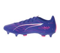Chaussures de football PUMA ULTRA 5 PLAY MxSG colorées avec crampons métalliques fixes. Chaussures d'entraînement, chaussures de sport, chaussures à lacets, accessoires de fitness. 107904 Vert fluo/Bleu ou Violet/Rose