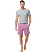 Ensemble shorty 2 pièces léger SCOTCH & SODA pour homme, en coton, disponible en bleu clair ou gris/bordeaux clair