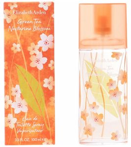 Elizabeth Arden Green Tea Nectarine Blossom Women's Eau de Toilette Perfume with Nectarine and Musk Body Fragrance 100ml Orange