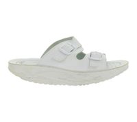 Sandalias HSM para mujer con efecto roll-on, automontables, plantilla de gel antibacteriano, de segunda calidad, color blanco