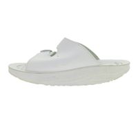 Sandalias HSM para mujer con efecto roll-on, automontables, plantilla de gel antibacteriano, de segunda calidad, color blanco