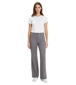 Fashionable Women's Wide-Leg Flared Trousers 973009 Grey