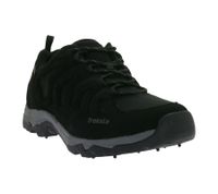 Zapatillas de senderismo impermeables TREKSTA Spike Low para hombre, con Gore-Tex y plantilla extraíble, color negro