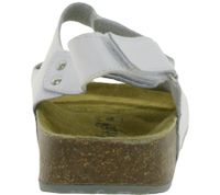 Sandalias de trabajo antideslizantes HSM para hombre, con protección ESD, de piel auténtica, clase de protección SRA, mules, calzado profesional, de segunda mano, grado B, calzado médico, color blanco.