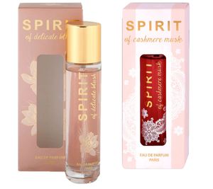 SPIRIT of Cashmere Musk or SPIRIT of Delicate Blush Women's Eau de Parfum Floral Body Fragrance 30ml Pink