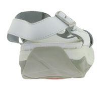 Sandalias de trabajo antideslizantes HSM para hombre, de piel auténtica y con protección ESD, con clase de protección SRA, calzado de trabajo, de segunda mano, de grado B, calzado médico, color blanco.