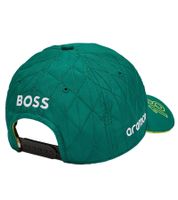 Formula 1 Aston Martin F1 BOSS Baseball Cap Season 2024 Fan Cap Snapback Lance Stroll or Fernando Alonso Green or White