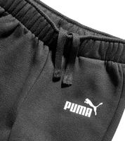 Comfortable PUMA Kids' Jogging Suit for Boys and Girls, 2-Piece Set: Sweat Joggers, Crew Neck Sweater, Cotton Set 627915 01 Black