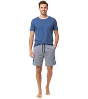 Completo shorty leggero da uomo SCOTCH & SODA in cotone, 2 pezzi, disponibile in grigio, blu o bordeaux chiaro