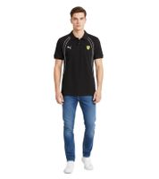 Polo a maniche corte da uomo PUMA X Scuderia Ferrari Race, in cotone, modello Motorsport 701231829 001 Nero