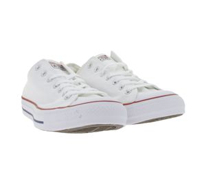 Converse Chuck Taylor All Star Zapatillas Bajas con Amortiguación OrthoLite - Zapatillas Casuales M7652C Blanco