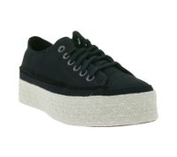 Converse Chuck Taylor All Star Espadrille Women's Chucks with Knitted Jute Midsole Low Top Shoes 567685C Black