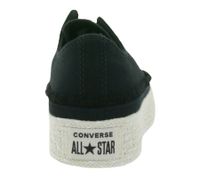 Converse Chuck Taylor All Star Espadrille Women's Chucks with Knitted Jute Midsole Low Top Shoes 567685C Black