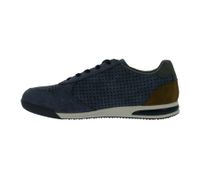 bugatti Trevor Herren Schnür-Schuhe Sneaker mit Label-Print City-Schuhe 321A3801-5000 Blau