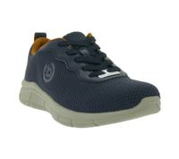 bugatti Men's Low-Top Sneakers, Lace-Up Shoes with Logo, City Shoes 345-AFA15-6900 Blue