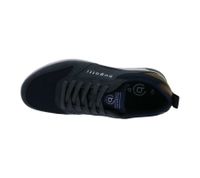 bugatti Herren Low-Top Sneaker Schnür-Schuhe mit Mesh-Einsätzen City-Schuhe 323-30704-5000 Dunkelblau