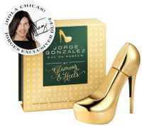 L'affascinante Eau de Parfum da donna JORGE GONZALEZ EDICIÓN ORO, fragranza corpo da donna Glamour & Heels 50 ml Gold