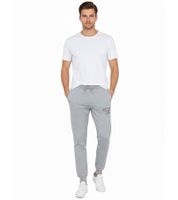 2er Sparpack VINSON Herren Jogging-Hose Sweat-Hose mit VINSON-Logo Baumwoll-Hose Sweat Pants Grau