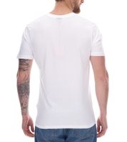 zeitloses ellesse Fuenti T-Shirt Herren Baumwoll-Shirt mit Logo-Print Sport-Shirt SHP16469 Grau oder Weiß