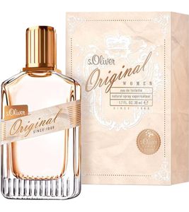 Seductive s.Oliver Original Women Eau de Toilette Perfume, fruity-fresh body fragrance, 30ml, copper
