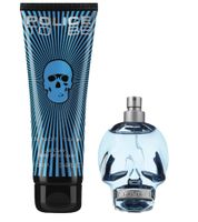 Cofanetto per la cura del corpo da uomo POLICE To Be con Eau de Toilette 40 ml e Shampoo Corpo 100 ml, Fragranza Fresca e Legnosa Blu