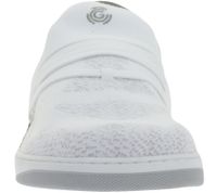 Baskets minimalistes GROUNDIES Osaka pour homme, style minimaliste, basses, semelle TrueSense, lacets, GND-280262-02 Blanc/Gris