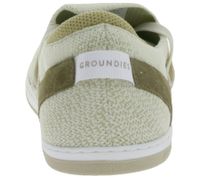 minimalistische GROUNDIES Barfußschuhe Osaka Herren Low-Top Sneaker mit TrueSense Sohle Schnür-Schuhe GND-280262-03 Beige