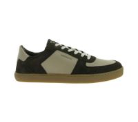 sportliche GROUNDIES Barfußschuhe Hamptons 2.0 Herren Low-Top Echtleder Sneaker mit TrueSense Sohle Schnür-Schuhe GND-210256-04 Braun