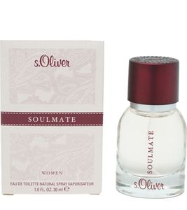 orientalisches S.Oliver Soulmate Damen Eau de Toilette Parfum fruchtiges Körperspray 30ml Rot/Weiß