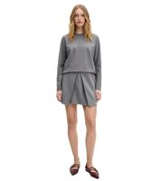 ausgestellter Damen Mini-Rock Punto di Roma Business-Rock Grau oder Schwarz