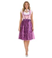 klassische Damen Bluse Dirndl-Bluse mit Rüschen Baumwoll-Trachtenmode 974979 Weiß