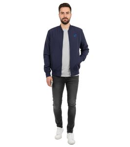 Blouson bomber Formula E pour homme avec logo dégradé, veste éco-responsable, veste de printemps 701223598 001 Bleu
