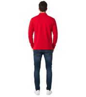 Polo homme PUMA X Scuderia Ferrari Race, manches longues, 100 % coton, rouge (réf. 627049 02)
