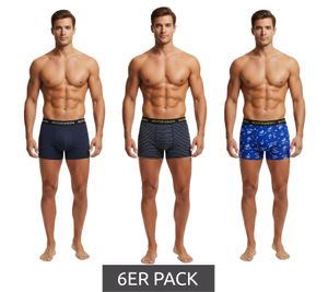 Lot de 6 boxers homme SCOTCH & SODA en coton stretch SSSP25M166645-421 Bleu/Multicolore