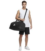 adidas Sport-Tasche nachhaltige Fußball-Tasche mit Hartschalenfach Fitnesstasche 51,5L HS9744 Schwarz
