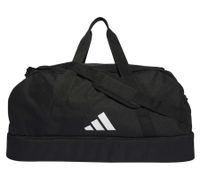 adidas Sport-Tasche nachhaltige Fußball-Tasche mit Hartschalenfach Fitnesstasche 51,5L HS9744 Schwarz