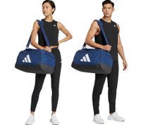 adidas Sport-Tasche nachhaltige Fußball-Tasche mit Hartschalenfach Fitnesstasche 51,5L IB8652 Dunkelblau