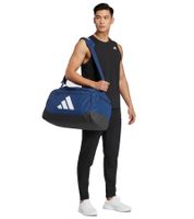 adidas Sport-Tasche nachhaltige Fußball-Tasche mit Hartschalenfach Fitnesstasche 51,5L IB8652 Dunkelblau