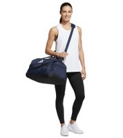 adidas Sport-Tasche nachhaltige Fußball-Tasche mit Hartschalenfach Fitnesstasche 62L IB8655 Dunkelblau