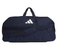 adidas Sport-Tasche nachhaltige Fußball-Tasche mit Hartschalenfach Fitnesstasche 62L IB8655 Dunkelblau