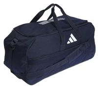 adidas Sport-Tasche nachhaltige Fußball-Tasche mit Hartschalenfach Fitnesstasche 62L IB8655 Dunkelblau