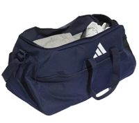 adidas Sport-Tasche nachhaltige Fußball-Tasche mit Hartschalenfach Fitnesstasche 62L IB8655 Dunkelblau