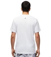 stylisches NIKE Jordan Sport JM Herren T-Shirt Baumwoll-Sportshirt mit Jumpman FZ1928-100 Weiß