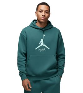 kuscheliger NIKE Jordan Essentials Fleece Herren Hoody Sweat-Pullover Baumwoll-Pullover mit Kapuze und Jumpman FD7545-366 Grün