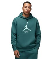 kuscheliger NIKE Jordan Essentials Fleece Herren Hoody Sweat-Pullover Baumwoll-Pullover mit Kapuze und Jumpman FD7545-366 Grün