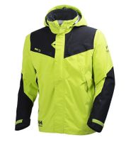 Helly Hansen Workwear Shell Magni Funktionsjacke wind- und wasserdichte Herren Jacke mit Helly Tech 71161_439 Grün