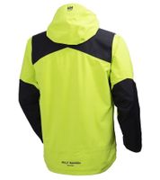 Helly Hansen Workwear Shell Magni Funktionsjacke wind- und wasserdichte Herren Jacke mit Helly Tech 71161_439 Grün