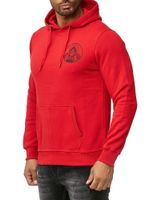 Elegante sudadera con capucha para hombre con estampado de ángel y gran estampado en la espalda, sudadera con capucha 19102, roja