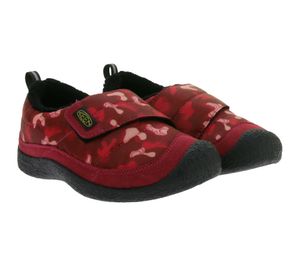 KEEN Howser Low Wrap Kinder Halbschuhe bequeme Spielschuhe mit Klettverschluss Sommer-Schuhe 1025519 Pink